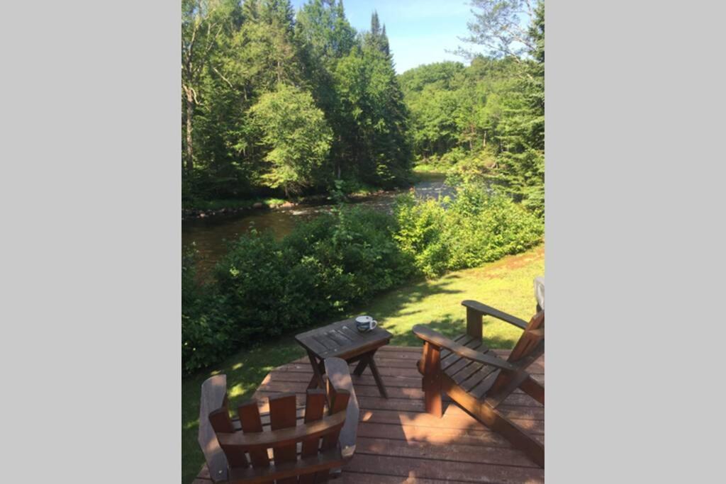The Beaver Lodge By Escapades Tremblant Lac Superieur Luaran gambar