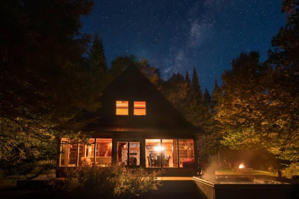 The Beaver Lodge By Escapades Tremblant Lac Superieur Luaran gambar